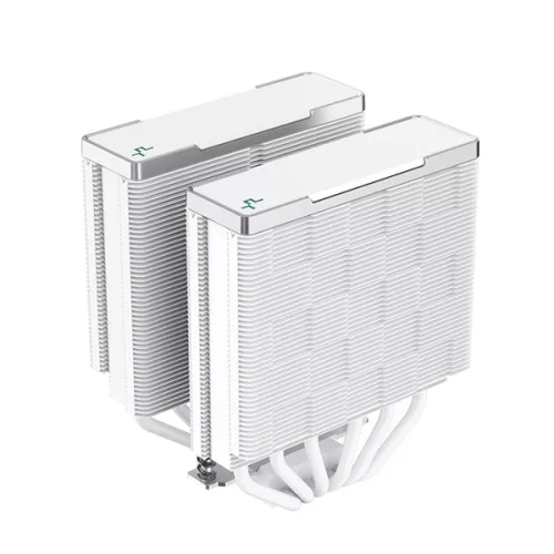 DeepCool CPU Cooler - AK620 WH (28 dB; max, 117,21 m3/h; 4pin csatlakozó, 6 db heatpipe, 2x12cm, PWM)