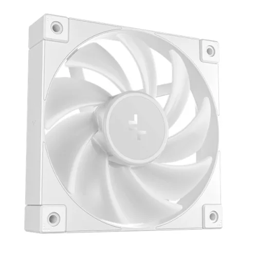 DeepCool Cooler 12cm - FD12 ARGB WH( (3in1) (27,6dB; max. 109,07 m3/h; 3pin csat; hydro bearing, ház hűtésre, PWM, fehé)