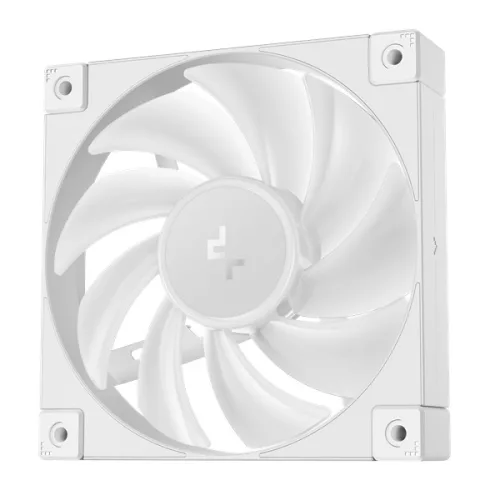 DeepCool Cooler 12cm - FD12 ARGB WH (27,6dB; max. 109,07 m3/h; 3pin csatlakozó; hydro bearing, ház hűtésre, PWM, fehér)