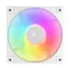 DeepCool Cooler 12cm - FD12 ARGB WH (27,6dB; max. 109,07 m3/h; 3pin csatlakozó; hydro bearing, ház hűtésre, PWM, fehér)