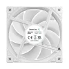 DeepCool Cooler 12cm - FD12 ARGB WH (27,6dB; max. 109,07 m3/h; 3pin csatlakozó; hydro bearing, ház hűtésre, PWM, fehér)