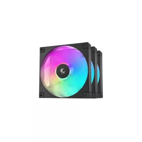   DeepCool Cooler 14cm - FD14 ARGB (3in1) (25,6dB; max. 144,09 m3/h; 3pin csatlakozó; hydro bearing, ház hűtésre, PWM)
