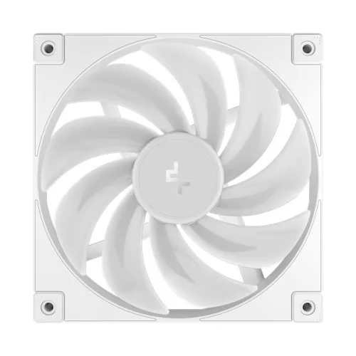 DeepCool Cooler 14cm - FD14 ARGB WH (3in1) (25,6dB; max. 144,09 m3/h; 3pin csatlakozó; hydro bearing, ház hűtésre, PWM)