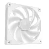 DeepCool Cooler 14cm - FD14 ARGB WH (3in1) (25,6dB; max. 144,09 m3/h; 3pin csatlakozó; hydro bearing, ház hűtésre, PWM)