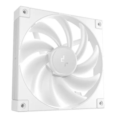 DeepCool Cooler 14cm - FD14 ARGB WH (3in1) (25,6dB; max. 144,09 m3/h; 3pin csatlakozó; hydro bearing, ház hűtésre, PWM)