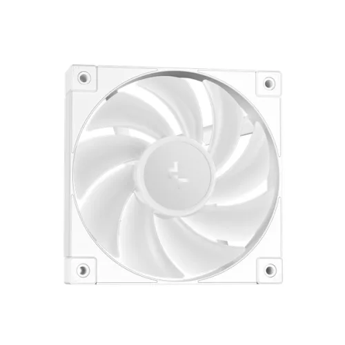 DeepCool CPU Water Cooler - LT240 WH ARGB (max 19dB; max. 145,86 m3/h; 2x12cm, fehér)