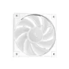 DeepCool CPU Water Cooler - MYSTIQUE 240 WH ARGB (max 21dB; max. 123,09 m3/h; 2x12cm, LED kijelző, fehér)