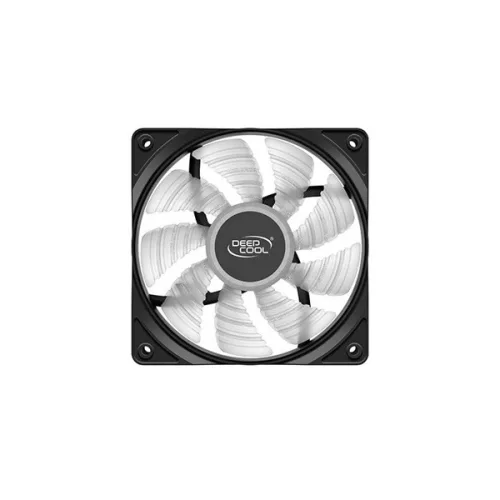 DeepCool Cooler 12cm - RF120 (17,8-27dB; max. 95,99 m3/h; 4pin csatlakozó; ház hűtésre, RGB, PWM)