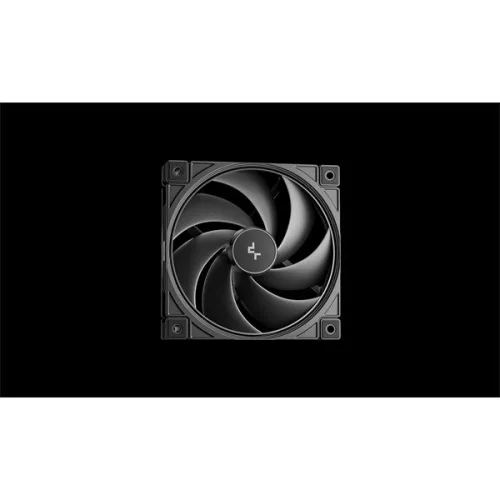 DeepCool CPU Water Cooler - SPARTACUS 360 (max 32,23dB; max. 135,73 m3/h; 3x12cm, LED kijelző, fekete)