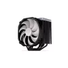 Endorfy CPU Cooler - Fortis 5 Black ARGB (14 cm, 4 pin, 6x heatpipe, PWM, TDP 220W, fekete)