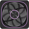 Formula Cooler 12cm - Air Fusion 1 BK (29,93dB, max. 39.11 CFM, PWM4-Pin+ARGB3-Pin, hydro bearing, ház hűtésre, ARGB)