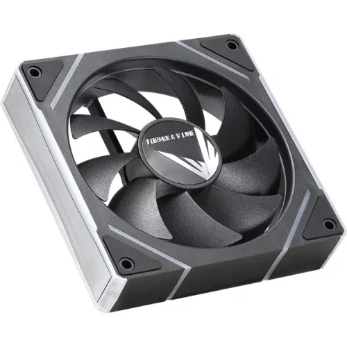 Formula Cooler 12cm - Floe Plus 12BK ARPW (19-26,8dB, max. 60,4 m3/h, 4pin csatlakozó, hydro bearing, ház hűtésre, ARGB)