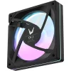 Formula Cooler 12cm - Floe SE 12BK ARPW (25.4dB, max. 38.78 CFM, 4pin csatlakozó, ház hűtésre, ARGB) Fekete