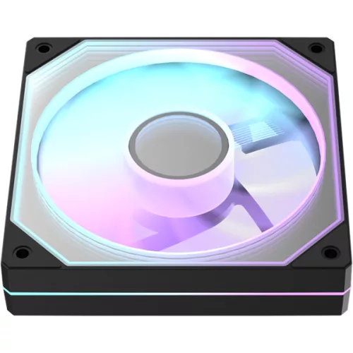 Formula Cooler 12cm - Floe SE 12BK ARPW (25.4dB, max. 38.78 CFM, 4pin csatlakozó, ház hűtésre, ARGB) Fekete