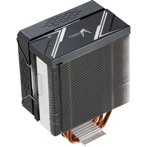 Formula CPU Cooler - Ice Burg Plus ARPW 4P (17-34dB, 4pin csatlakozó, 4 db heatpipe, 12cm, PWM, ARGB)