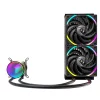Formula CPU Water Cooler - Oasis L240 ARGB BK (2x12cm, ARGB LED, fekete)