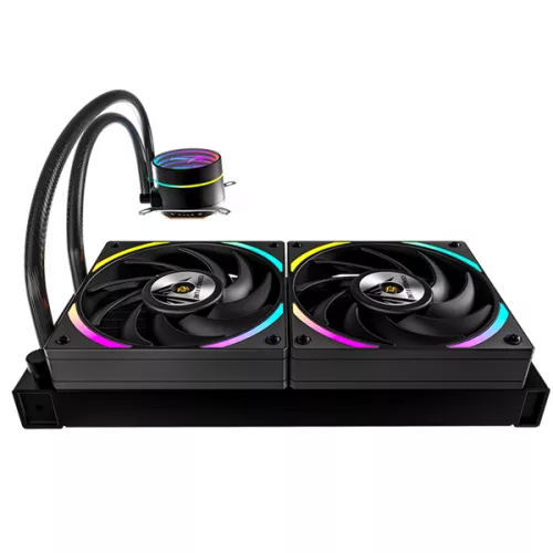 Formula CPU Water Cooler - Oasis L240 ARGB BK (2x12cm, ARGB LED, fekete)