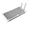 ID-Cooling CPU Water Cooler - AURAFLOW X 240 SNOW (18-35,2dB; max. 126,57 m3/h; 2x12cm, RGB LED)