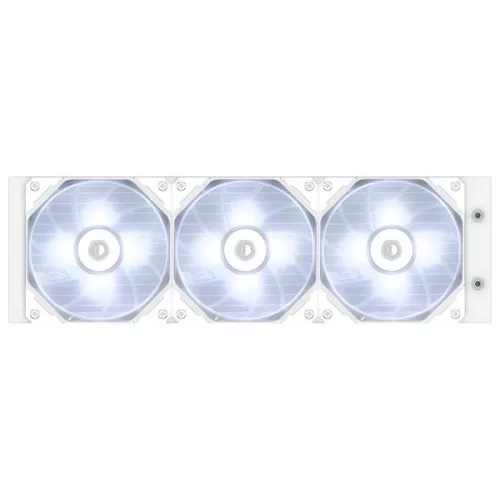 ID-Cooling CPU Water Cooler - DASHFLOW 360 BASIC WHITE (25dB; max. 140,16 m3/h; 3x12cm, fehér)