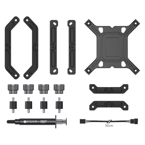 ID-Cooling CPU Water Cooler - DX360 MAX (32.5dB; max. 144,41 m3/h; 3x12cm, fekete)