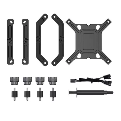 ID-Cooling CPU Cooler - FROZN A410 GDL (29.9dB; max. 132,52 m3/h; 4pin csatlakozó, 4 db heatpipe, 12cm, PWM)