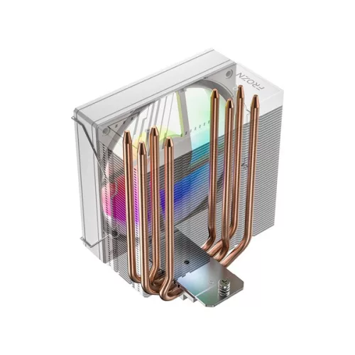 ID-Cooling CPU Cooler - FROZN A410 SE ARGB WHITE (27,2dB; max. 98,54 m3/h; 4pin csatlakozó, 4 db heatpipe, 12cm, PWM,)