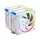 ID-Cooling CPU Cooler - FROZN A620 ARGB WHITE (29,9dB; max 132,52 m3/h; 4Pin csatlakozó, 6 db heatpipe, 2x12cm, PWM)