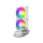 ID-Cooling CPU Water Cooler - FX240 INF WHITE (27.2dB; max. 98,54 m3/h; 2x12cm, A-RGB, fehér)