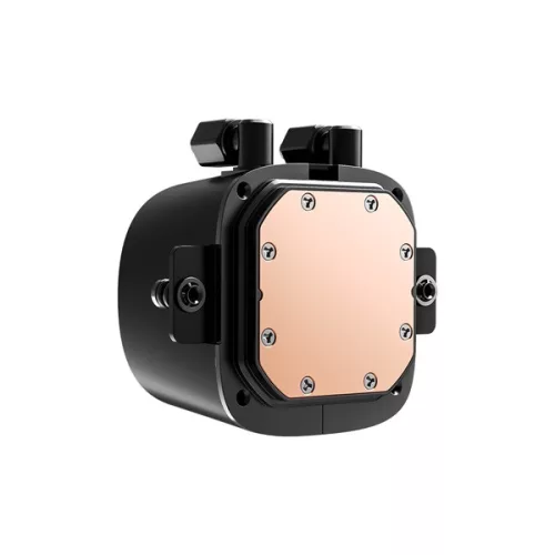 ID-Cooling CPU Water Cooler - FX240 LCD (27,2dB; max. 98,54 m3/h; 2x12cm, A-RGB, fekete)