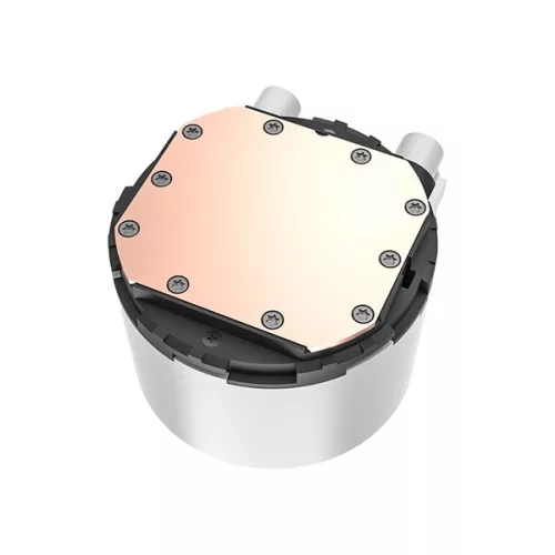 ID-Cooling CPU Water Cooler - FX240 PRO WHITE (25dB; max. 140,16 m3/h; 2x12cm, fehér)