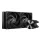 ID-Cooling CPU Water Cooler - FX280 PRO SE (24.9dB; max. 122,66 m3/h; 2x14cm, fekete)