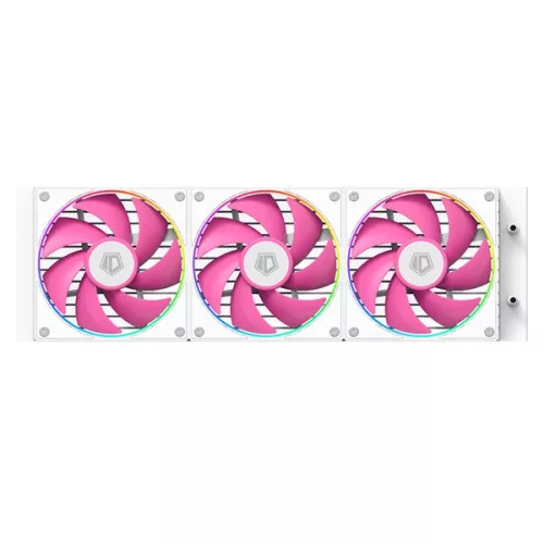 ID-Cooling CPU Water Cooler - FX360 INF PINK (29.9dB; max.132,52 m3/h; 3x12cm, A-RGB, rózsaszín)