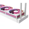 ID-Cooling CPU Water Cooler - FX360 INF PINK (29.9dB; max.132,52 m3/h; 3x12cm, A-RGB, rózsaszín)
