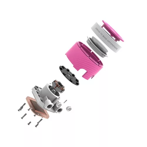 ID-Cooling CPU Water Cooler - FX360 INF PINK (29.9dB; max.132,52 m3/h; 3x12cm, A-RGB, rózsaszín)