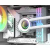 ID-Cooling CPU Water Cooler - FX360 INF WHITE (27.2ddB; max. 98,54 m3/h; 3x12cm, A-RGB, fehér)