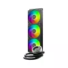ID-Cooling CPU Water Cooler - FX360 INF (27.2ddB; max. 98,54 m3/h; 3x12cm, A-RGB, fekete)