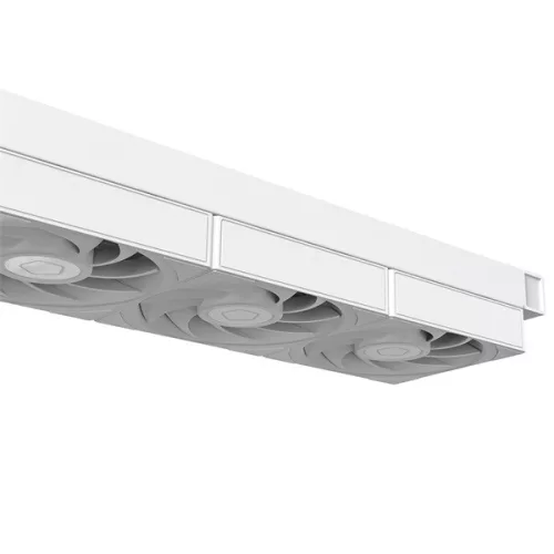 ID-Cooling CPU Water Cooler - FX360 LCD PE WHITE (34.3dB; max.150,78 m3/h; 3x12cm, fehér)