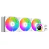 ID-Cooling CPU Water Cooler - FX360 TD WHITE (27.2dB; max.98,54 m3/h; 3x12cm, A-RGB, fehér)