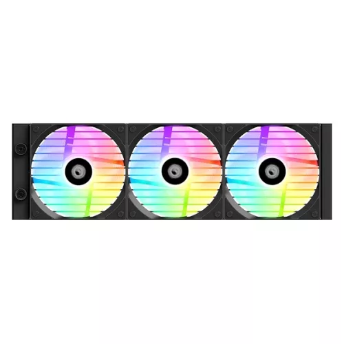 ID-Cooling CPU Water Cooler - FX360 TD (27.2dB; max.98,54 m3/h; 3x12cm, A-RGB, fekete)