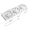 ID-Cooling CPU Water Cooler - FX360 PRO WHITE (35,2dB; max. 140,16 m3/h; 3x12cm, fehér)