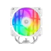 ID-Cooling CPU Cooler - SE-214-XT V2 ARGB WHITE (27,7dB; max. 98,54 m3/h; 4pin, 4 db heatpipe, 12cm, PWM, A-RGB, fehér)