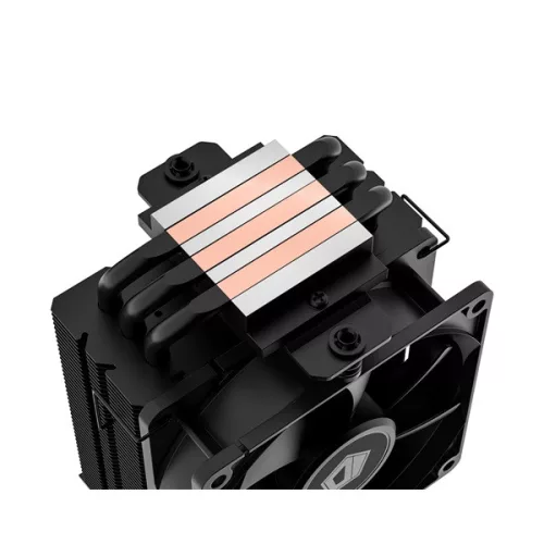 ID-Cooling CPU Cooler - SE-903-XT BLACK (25,8dB; max. 77,81 m3/h, 4pin csatlakozó, 3 db heatpipe, 9cm, PWM)