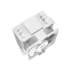 ID-Cooling CPU Cooler - SE-903-XT ARGB WHITE (25,8dB; max. 77,81 m3/h, 4pin csatlakozó, 3 db heatpipe, 9cm, PWM)