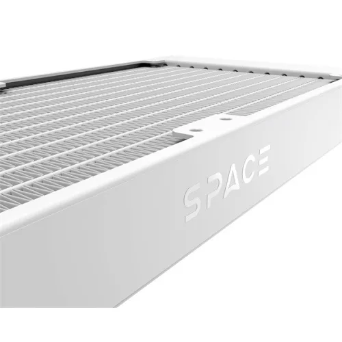 ID-Cooling CPU Water Cooler - Space SL240 WHITE (13.8-30.5dB; max. 132,52 m3/h; 2x12cm, A-RGB LED, fehér)