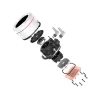 ID-Cooling CPU Water Cooler - Space SL240 WHITE (13.8-30.5dB; max. 132,52 m3/h; 2x12cm, A-RGB LED, fehér)