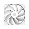 ID-Cooling Cooler 12cm - XF-120-W (35,2dB, max.129,39 m3/h, 4pin, PWM, 12cm, fehér)