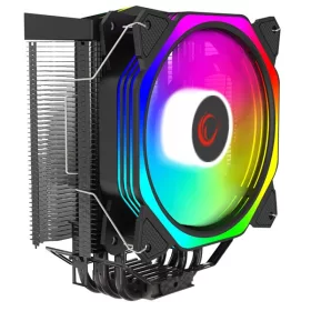   Rampage CPU Cooler - OCTAGON C50 (max 40dB, 96,84 m3/h, 4 pin csatlakozó, 12cm, A-RGB, LED)