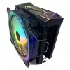 Rampage CPU Cooler - OCTAGON C50 (max 40dB, 96,84 m3/h, 4 pin csatlakozó, 12cm, A-RGB, LED)