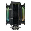Rampage CPU Cooler - OCTAGON C60 (max 40dB, 96,84 m3/h, 4 pin csatlakozó, 2x12cm, A-RGB, LED)