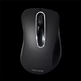   Advance Egér vezeték nélküli - SHAPE 3D (1600 DPI, 3 gomb, ergonomikus, fekete)